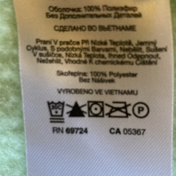 Columbia Fleece size 18-24 Months green Excellent condition pockets full zip - Picture 10 of 11